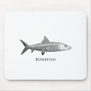 Bonefish Logo Mouse Pad