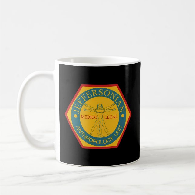 Bones Jeffersonian Institute Coffee Mug (Left)