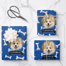 Bones Pattern Dog Custom Name