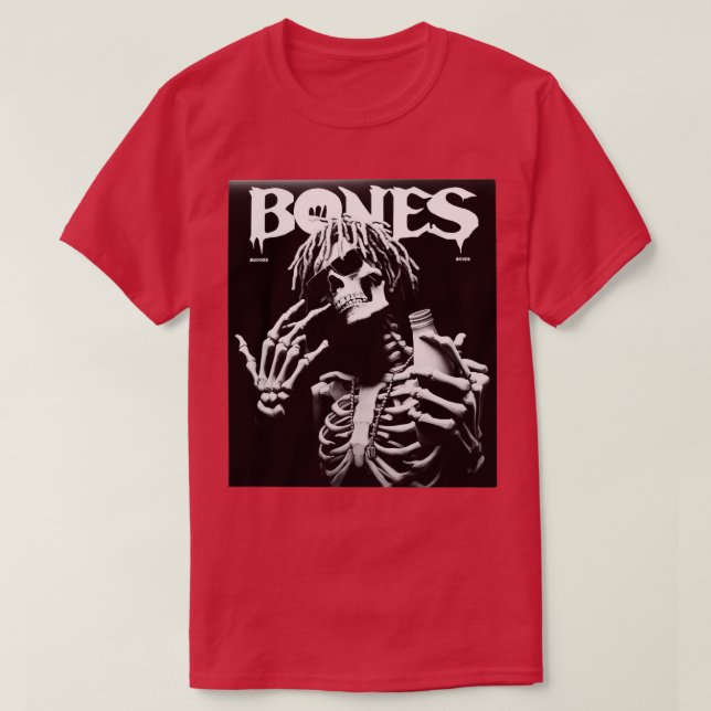 Bones Rapper 8 T-Shirt (Design Front)