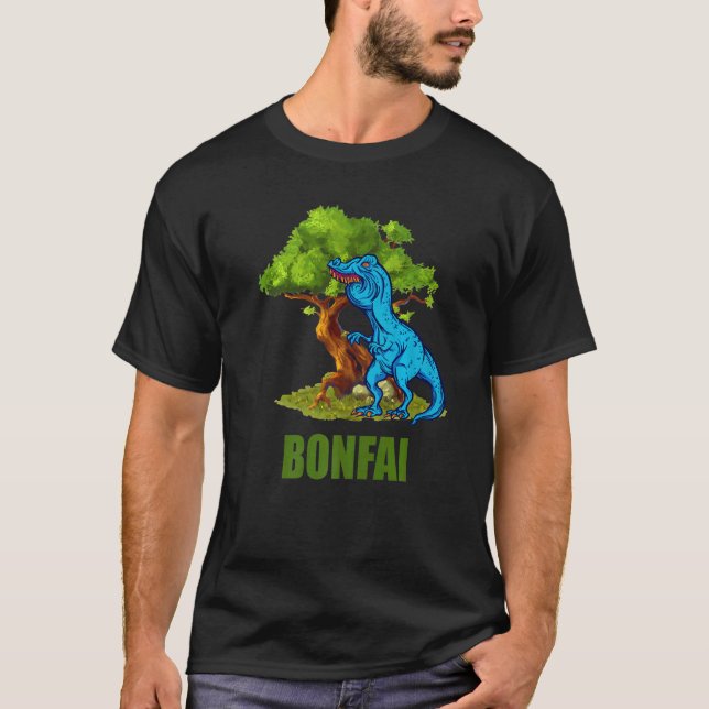 Bonfai  Lisp Rex Bonsai Tree T-Shirt (Front)