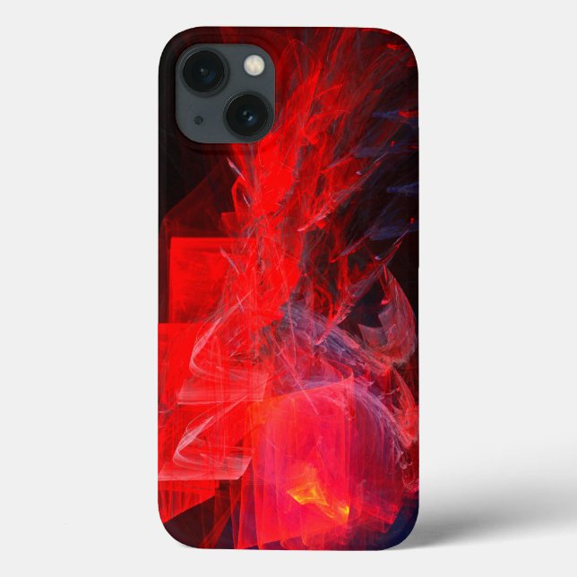 Bonfire - Abstract Art, Exciting Colours Of Red.. Case-Mate iPhone Case (Back)