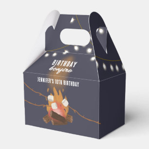 Bonfire & Camping Outdoor Campfire Birthday Party Favour Box