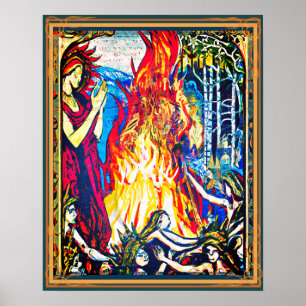 Bonfire & Faith Poster