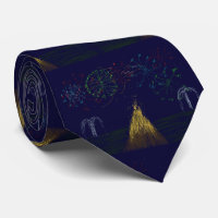 Bonfire Night Tie