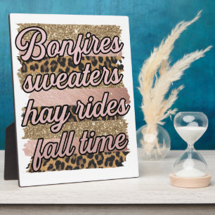 Bonfires Plaque