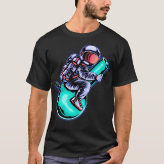 Bong Astronautfunny Astronaut Shirt Weed 	 Stoner 