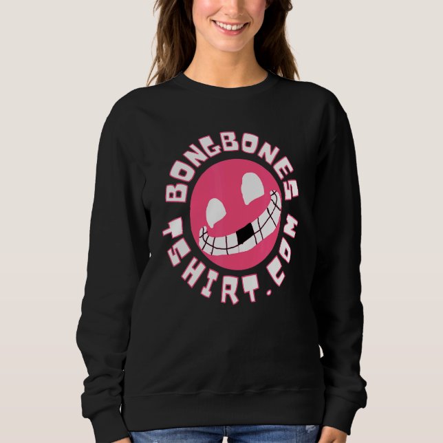 Bong Bones Com Design Sweatshirt (Front)