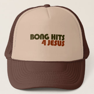 Bong Hits For Jesus Trucker Hat