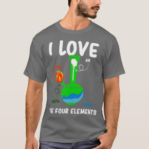 Bong pothead smoking elements T-Shirt