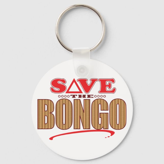 Bongo Save Key Ring (Front)