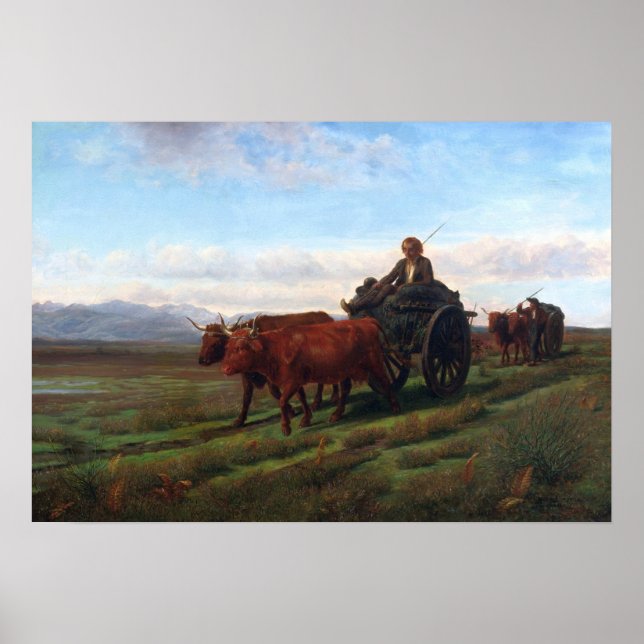 Bonheur - Going To The Market Poster (Front)
