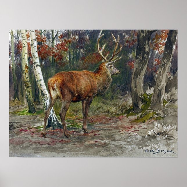 Bonheur - Stag On The Watch Poster (Front)