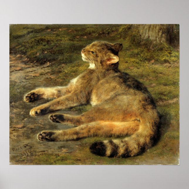 Bonheur - Wild Cat Poster (Front)