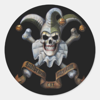 Bonie the Joker Classic Round Sticker