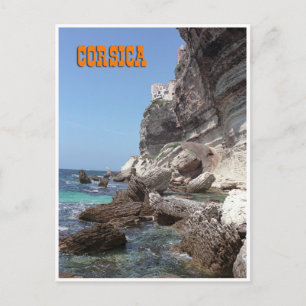 Bonifacio, Corsica, France Postcard