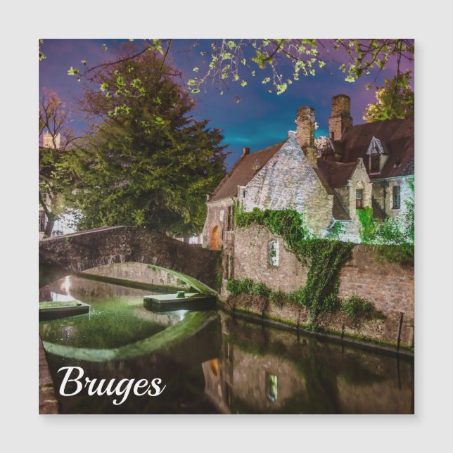 Bonifacius Bridge in Bruges (Front)