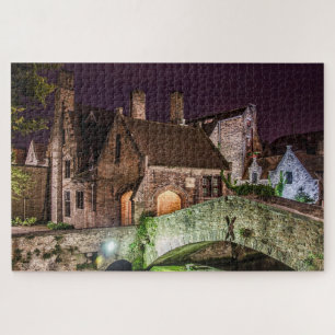 Bonifacius Bridge in Bruges Jigsaw Puzzle