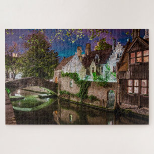 Bonifacius Bridge in Bruges Jigsaw Puzzle