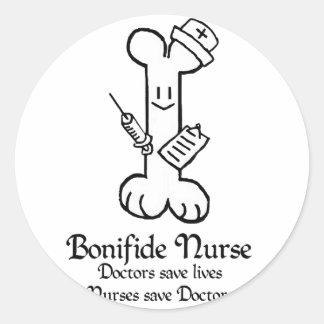 Bonifide Nurse Sticker