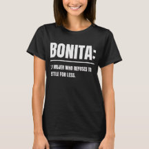 bonita definition Spanish Latina