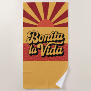 Bonita La Vida Beach Towel