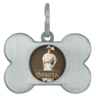 bonita pet tag