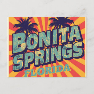 Bonita springs dreaming postcard