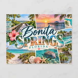 Bonita Springs, Florida Postcard