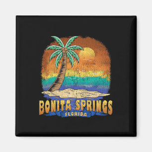Bonita Springs Florida Vintage Distressed Souvenir Magnet
