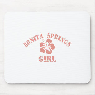 Bonita Springs Pink Girl Mouse Pad