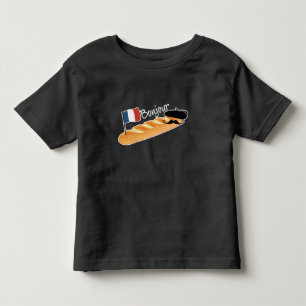 Bonjour Baguette  - Funny French Food Toddler T-Shirt