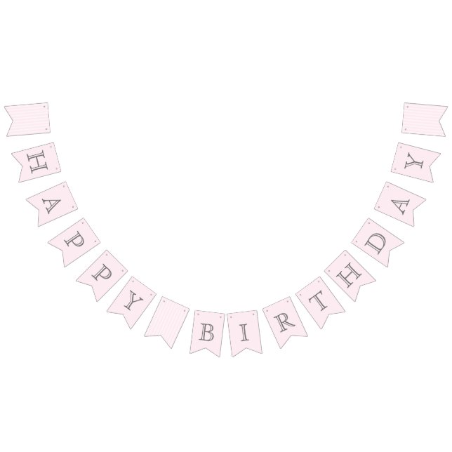 Bonjour Bebe French Patisserie Birth Bunting (All)