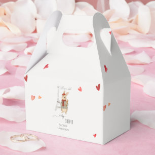 Bonjour Bebe French Rabbit Baby Shower Favour Box