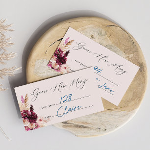 Bonjour Bébé Guess How Many Baby Shower Game Card