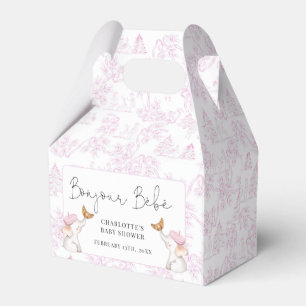 Bonjour Bebe Romantic French Girl Baby Shower Favour Box