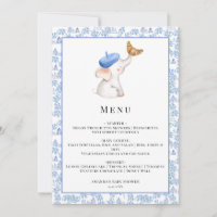 Bonjour Bebe Romantic French Girl Baby Shower Menu