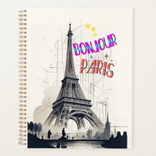 Bonjour Colourful Paris Planner