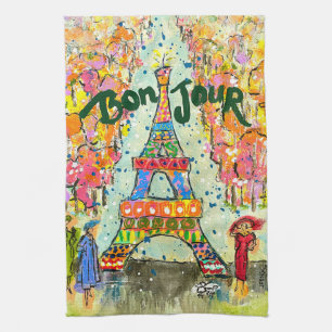 "Bonjour" Kitchen Towel