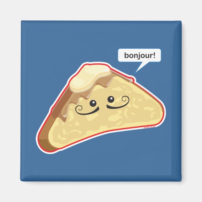 Bonjour! Magnet (Front)