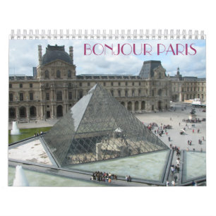 BONJOUR PARIS CALENDAR