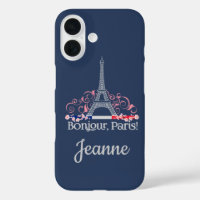 Bonjour Paris French Chic Personalised Name