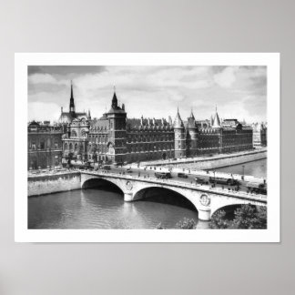 Bonjour Paris Poster