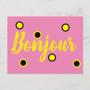 Bonjour Postcard