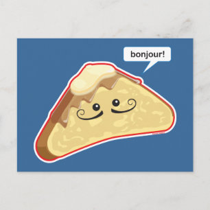 Bonjour! Postcard