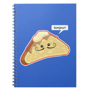 Bonjour! Spiral Notebook
