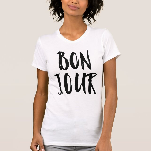 Bonjour T-Shirt (Front)