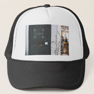 bonjour trucker hat