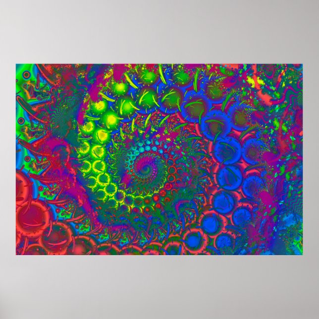 Bonkers 3D Fractal Poster (Front)