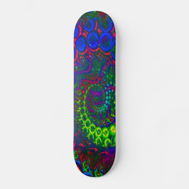 Bonkers 3D Fractal Skateboard (Front)